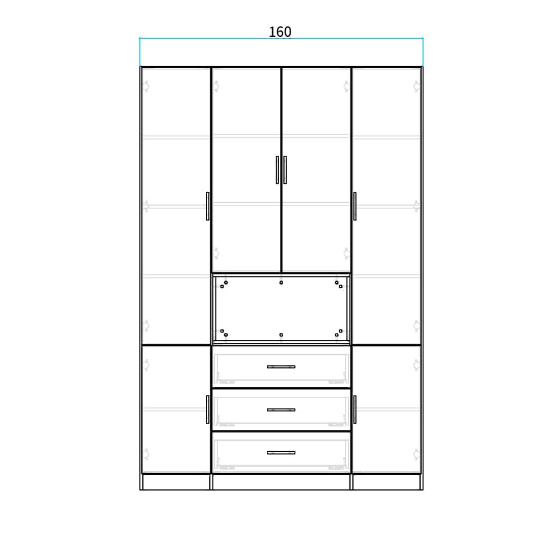 ארון פתיחה דגם ab3 – תמונה 3