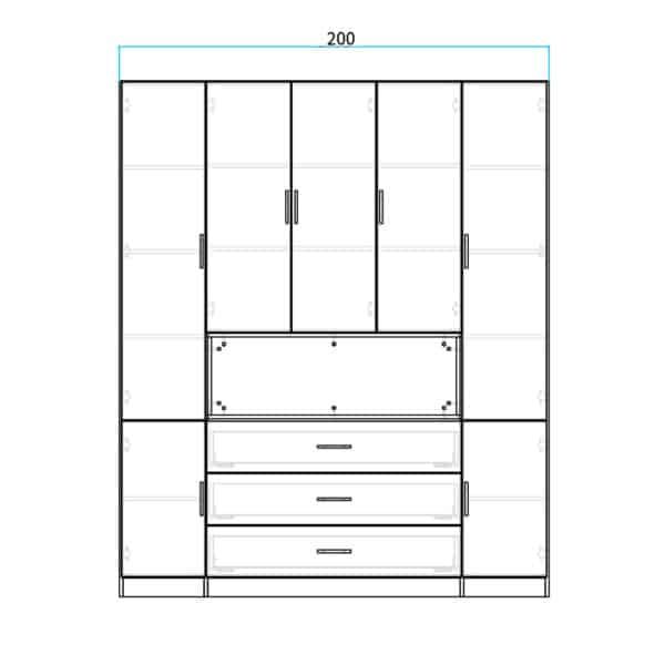 ארון פתיחה דגם ab3 – תמונה 7