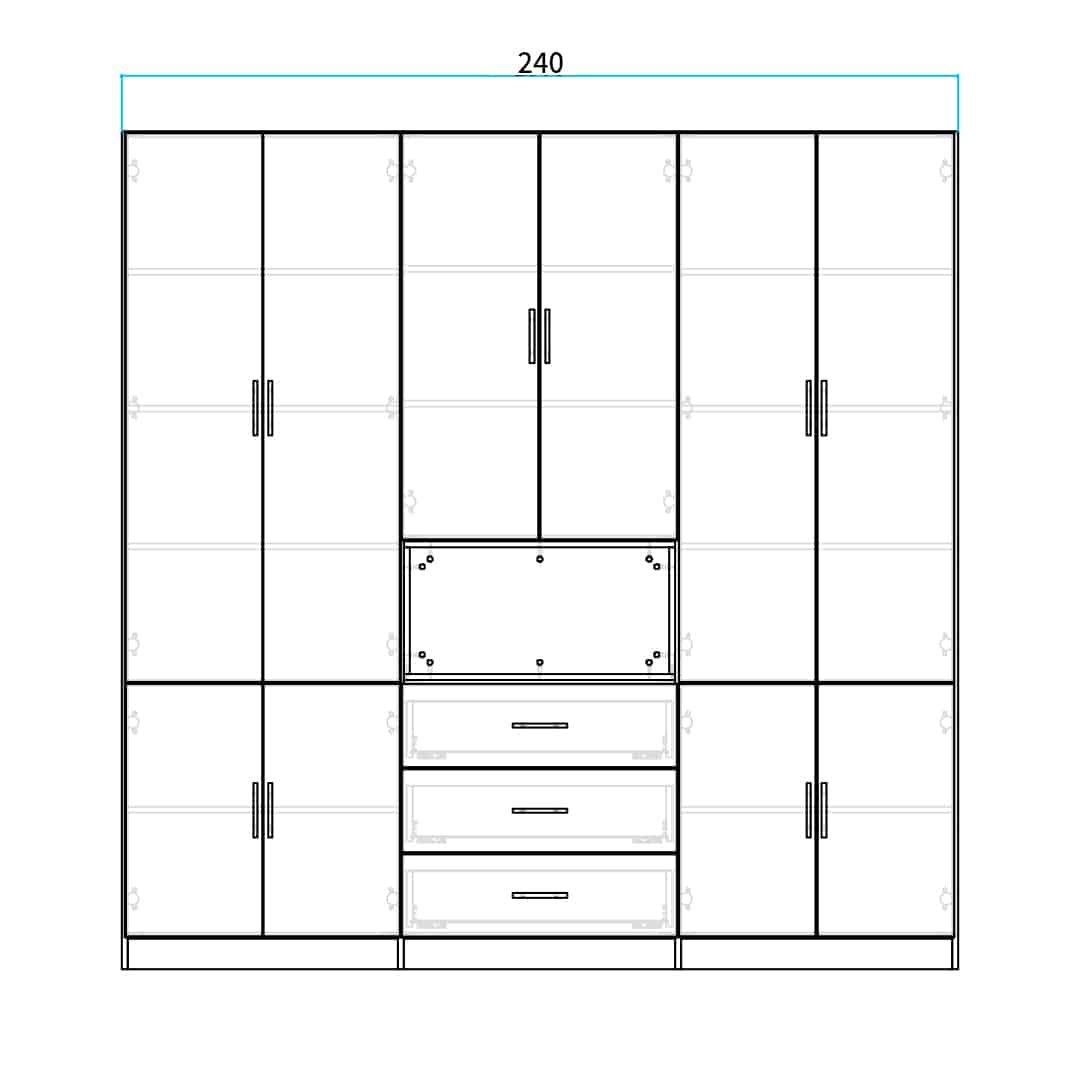 ארון פתיחה דגם ab3 – תמונה 8