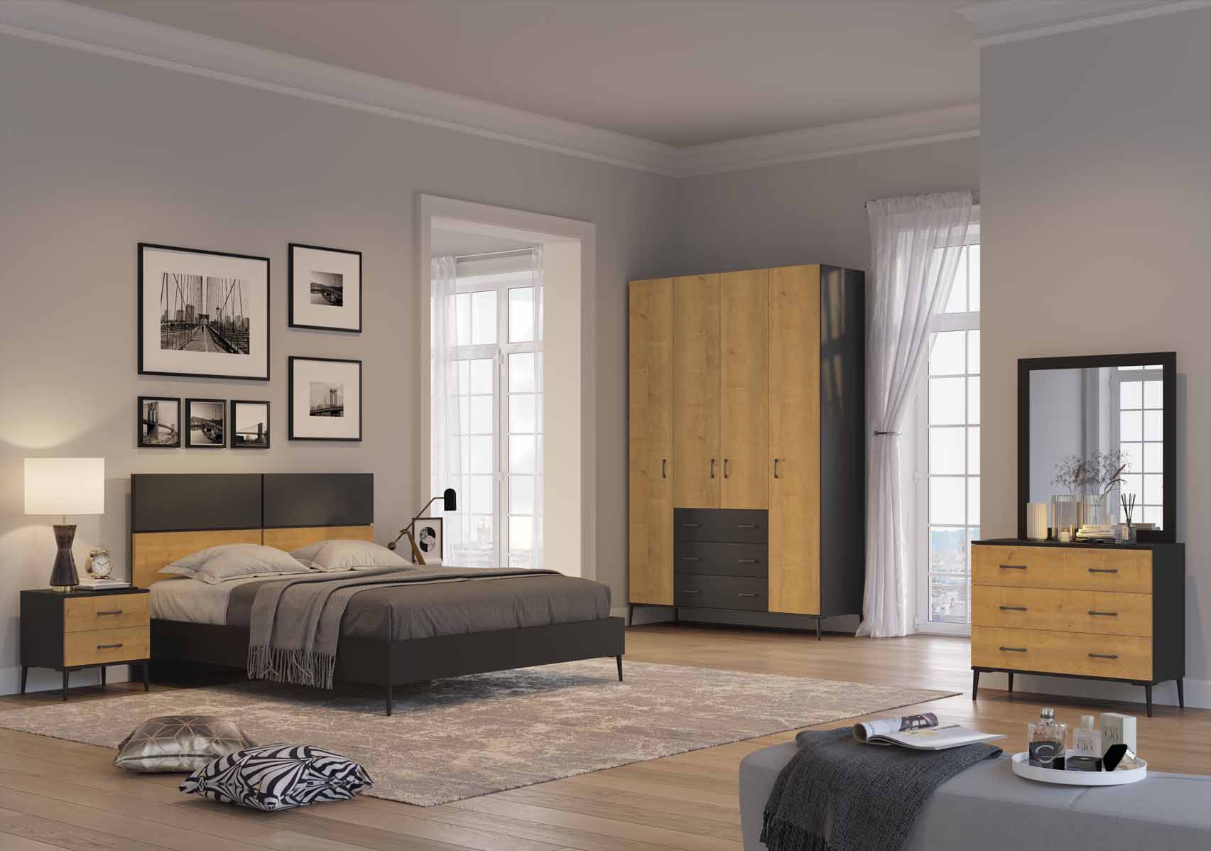 חדר שינה דגם קאמילה